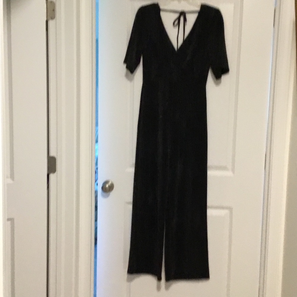 Sparkly black jumpsuit
